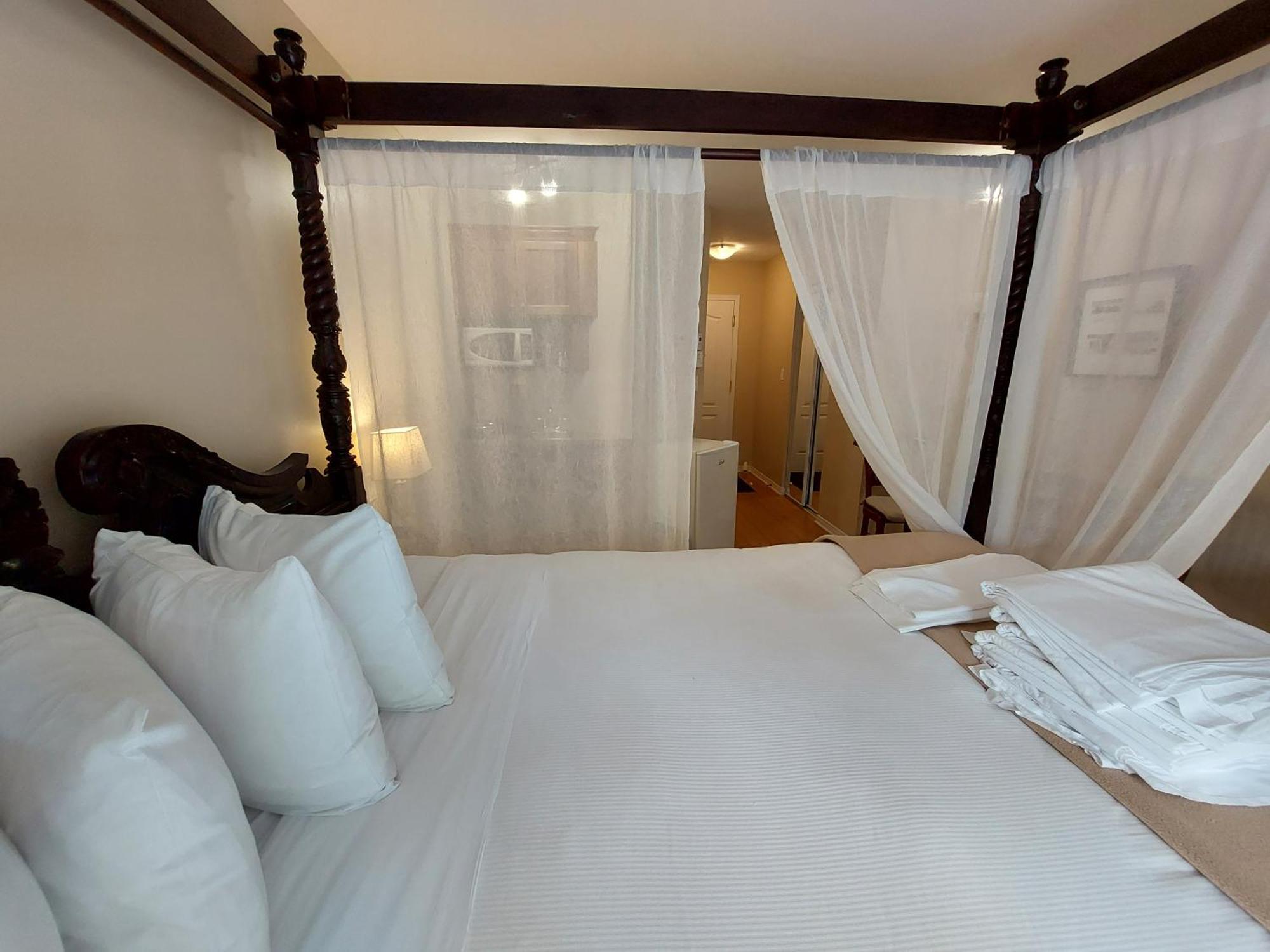 Studio-Hotel Villegiature Saint-Sauveur Piedmont 外观 照片